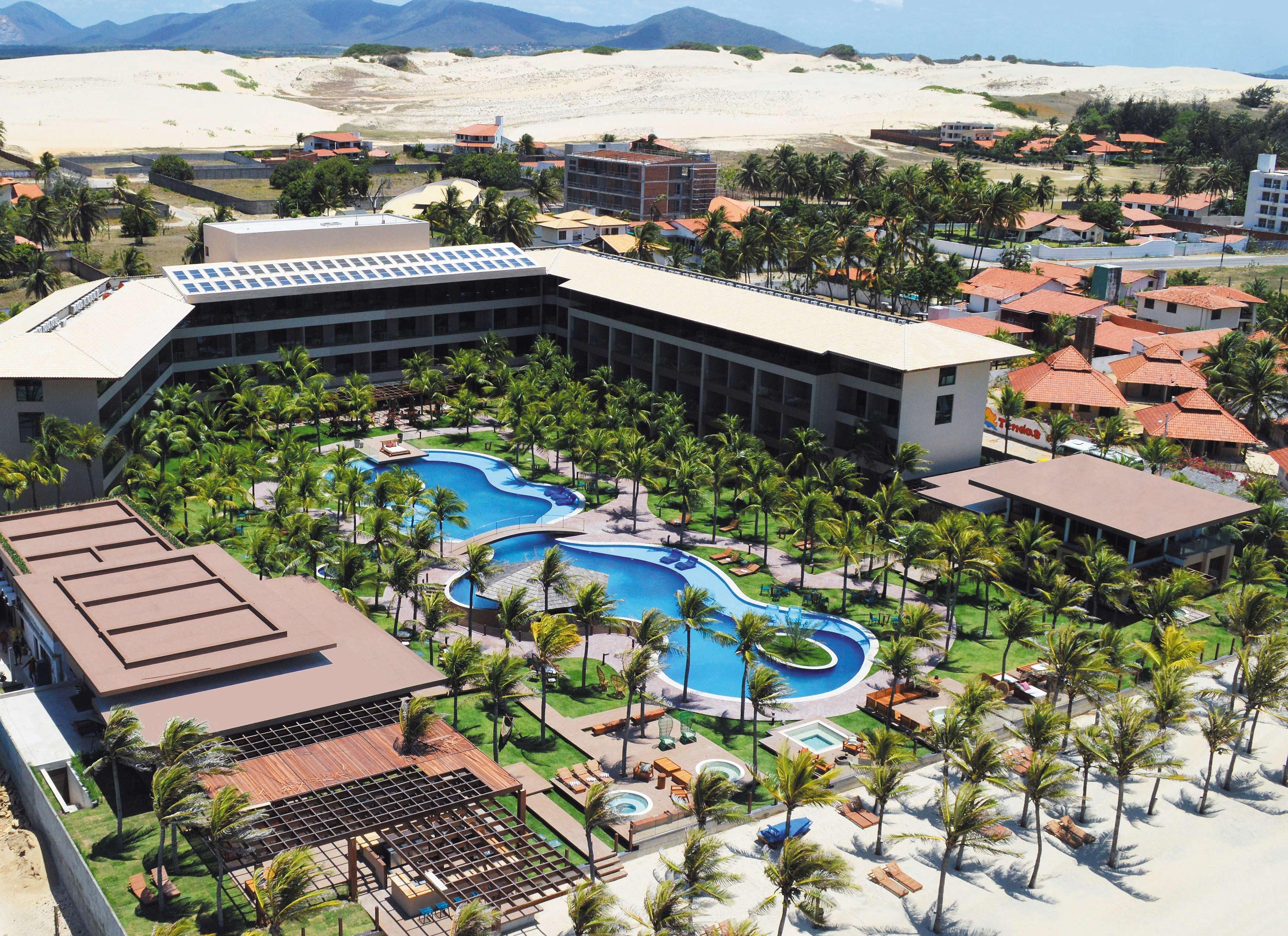 Carmel Cumbuco Resort Exterior photo Aerial view of the resort